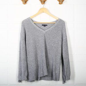 American Eagle Outfitters Grey Knitted Pullover